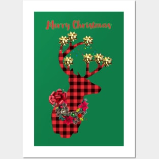 Tacky Reindeer Merry Christmas Posters and Art